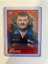 071 PANINI PREMIER LEAGUE DARTS 2025 TERRY JENKINS  PARALLEL 78/100.