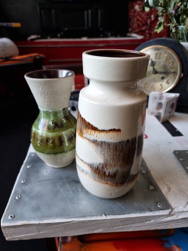 West german pottery vase - west,