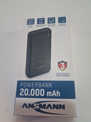 Ansmann power bank 20000mah - power,