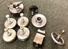 MYFORD LATHE CHUCK TOOL POST REAR TOOLPOST MOUNTING FEET HANDWHEEL JOB LOT
