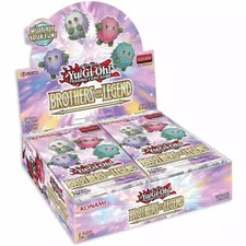 YuGiOh Brothers of Legend | Sealed Booster Box of 24 Packs | 1st Edition | 2021