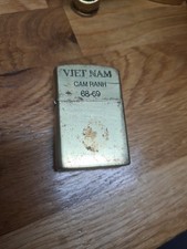 Vietnam war zippo lighter - war,