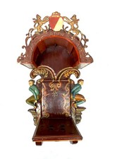 Antique Hand Carved & Painted