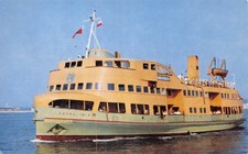 OLD SHIPPING POSTCARD  T.S.M.V