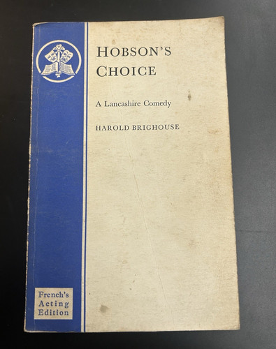 Hobson choice harold - by,