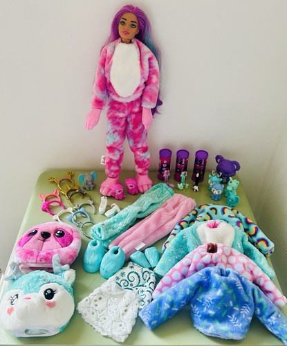 Large barbie cutie reveal - barbie, lot