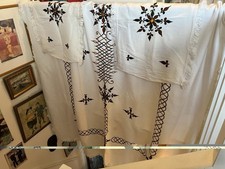 Vintage Embroidered White