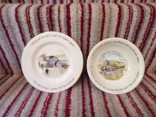Vintage Thomas The Tank Engine & Friends Wedgwood Plate & Bowl