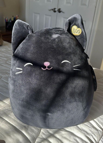 Squishmallows jack black cat - jack,
