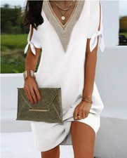 Summer V Neck Holiday Mini