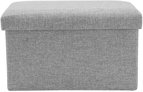Folding ottoman storage - storage, box