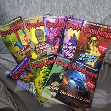 Goosebumps Book Lot (9) by