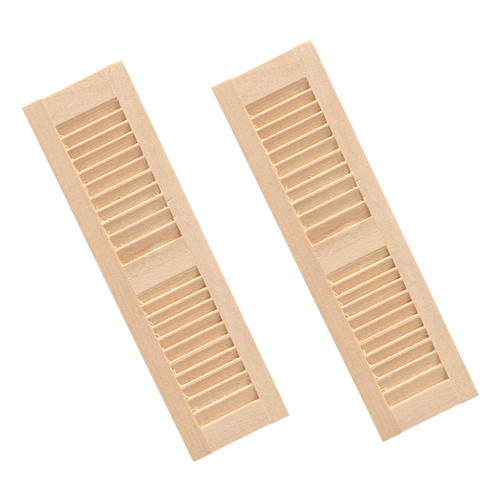 2pcs miniature shutters - 2pcs,