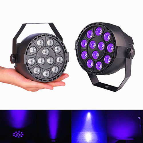Purple flat led par - led,