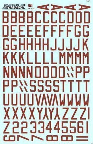 Xtradecal x72210 raf red - x72210,