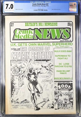 Cgc 0 comic - cgc, 7.0