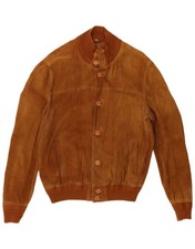 VINTAGE Mens Suede Bomber