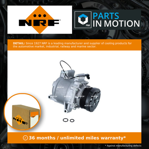 Air con compressor fits honda - air,