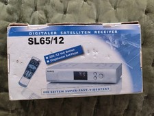 Digital Satellite Receiver 220/12 Volt SL65/12 Perfect For Campervan Caravan Etc