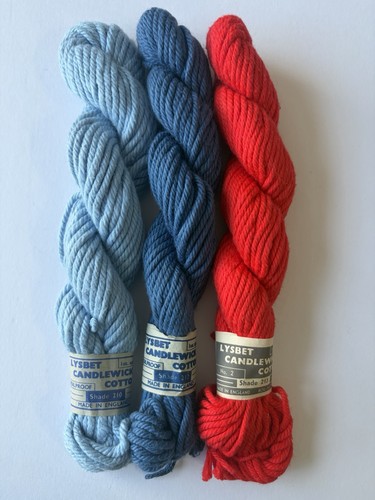 Candlewick cotton lystbet - lystbet, x3