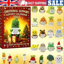 Emotional Support Advent Calendar 2025, 24 Days Christmas Advent Calendar - 2DUK