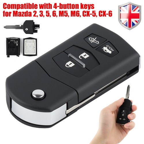 4button flip key fob - flip, for