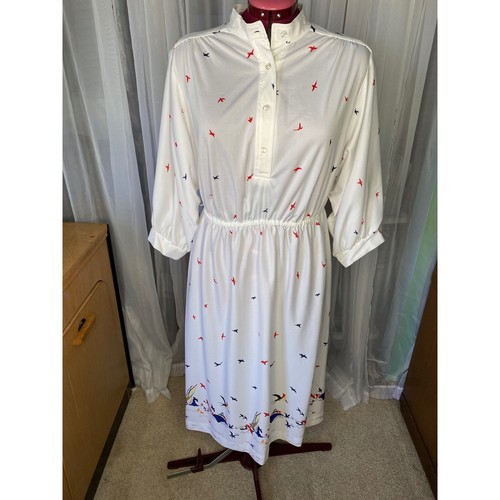 Shirt dress 1970s nautical