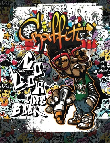 Graffiti coloring book