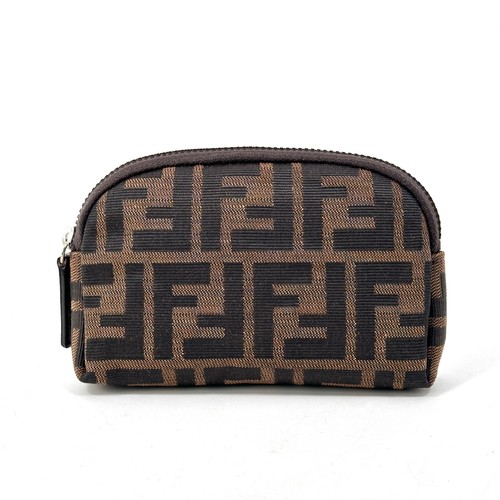 Fendi zucca cosmetic pouch - fendi,
