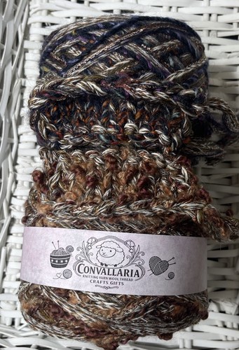 Fancy melange yarn wool - melange, 2x