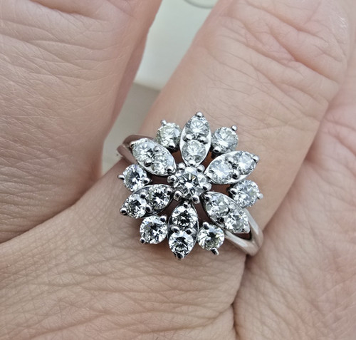 Stunning vintage platinum - vintage, 1