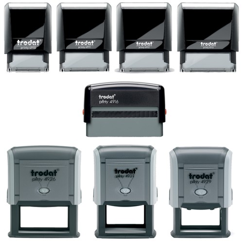 Personalised rubber stamps - rubber,
