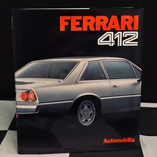 FERRARI 412 AUTOMOBILIA OUT OF PRINT BOOK 1986 MULTILANGUAGE PAOLO MURANI PASINI