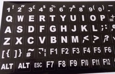 English UK Large White Letter