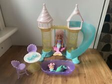 Barbie Chelsea Dreamtopia Mermaid Playground Playset teaparty with slide & swing