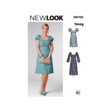 New Look Sewing Pattern N6705 Misses Dress Regency style Bridgerton Empire Waist