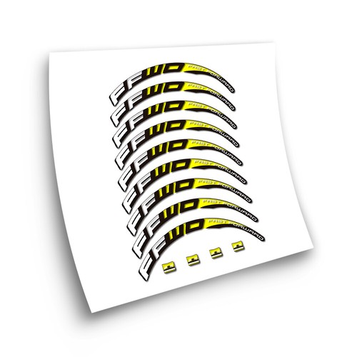 Star sam road wheel stickers - star,