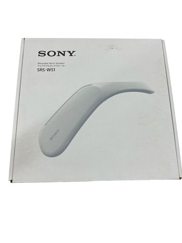 Sony srs ws1 wearable - sony,