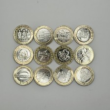 12x UK £2 Commemorative Coins