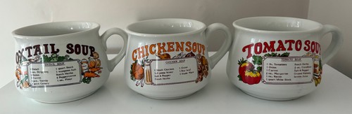Set recipe soup mugs - of, –
