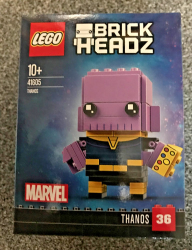 Lego 41605 brick headz marvel - lego,