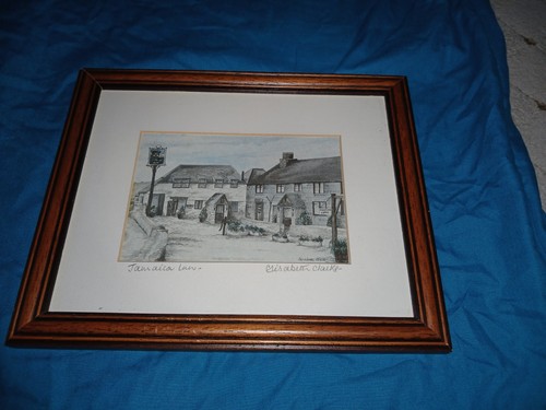 Signed elisabeth clarke print - signed,