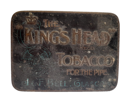 Vtg the kings head pipe - head,