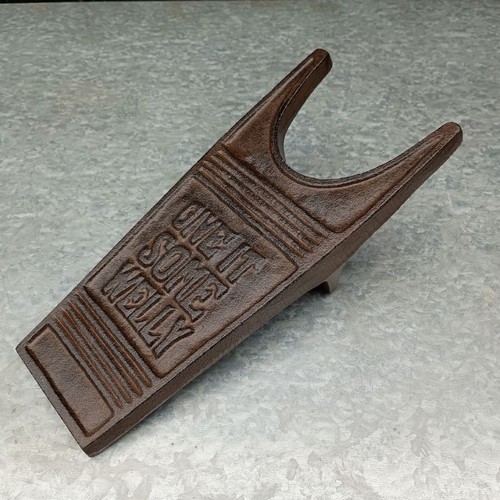Cast iron boot jack - cast,