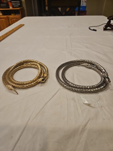 Snake belts necklace vintage - snake,