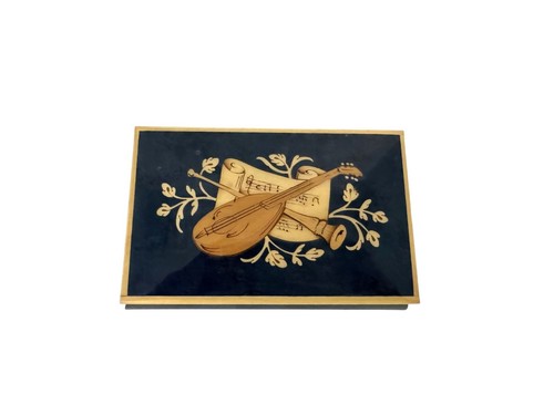 Italian blue music instrument - italian,