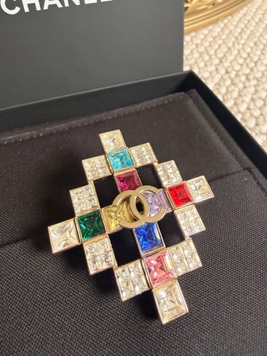 Chanel multicolor crystal - chanel, cc