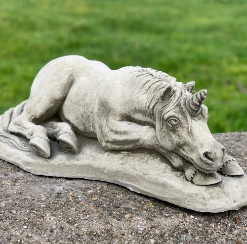 Unicorn statue for fairy