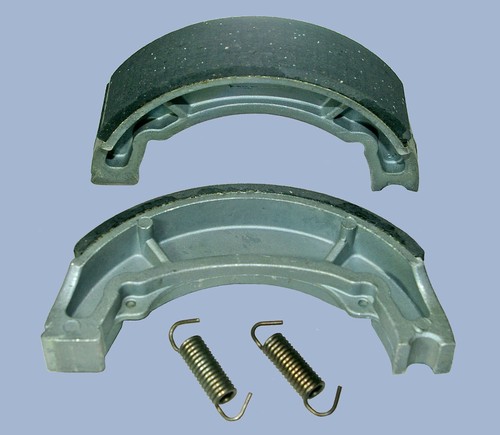 Rear brake shoes - , to