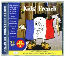 KIDS FRENCH CD (audio & rom)